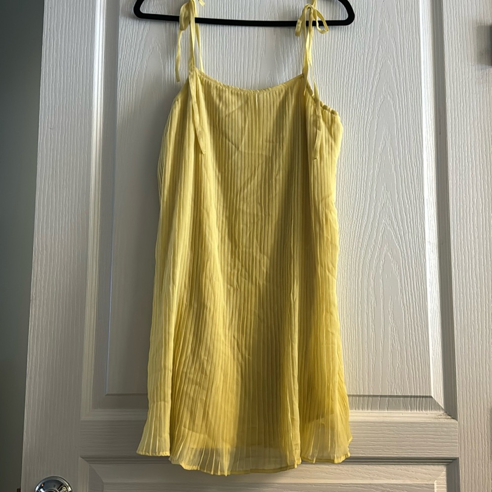 NEW BCBGeneration Citrus Yellow Dress